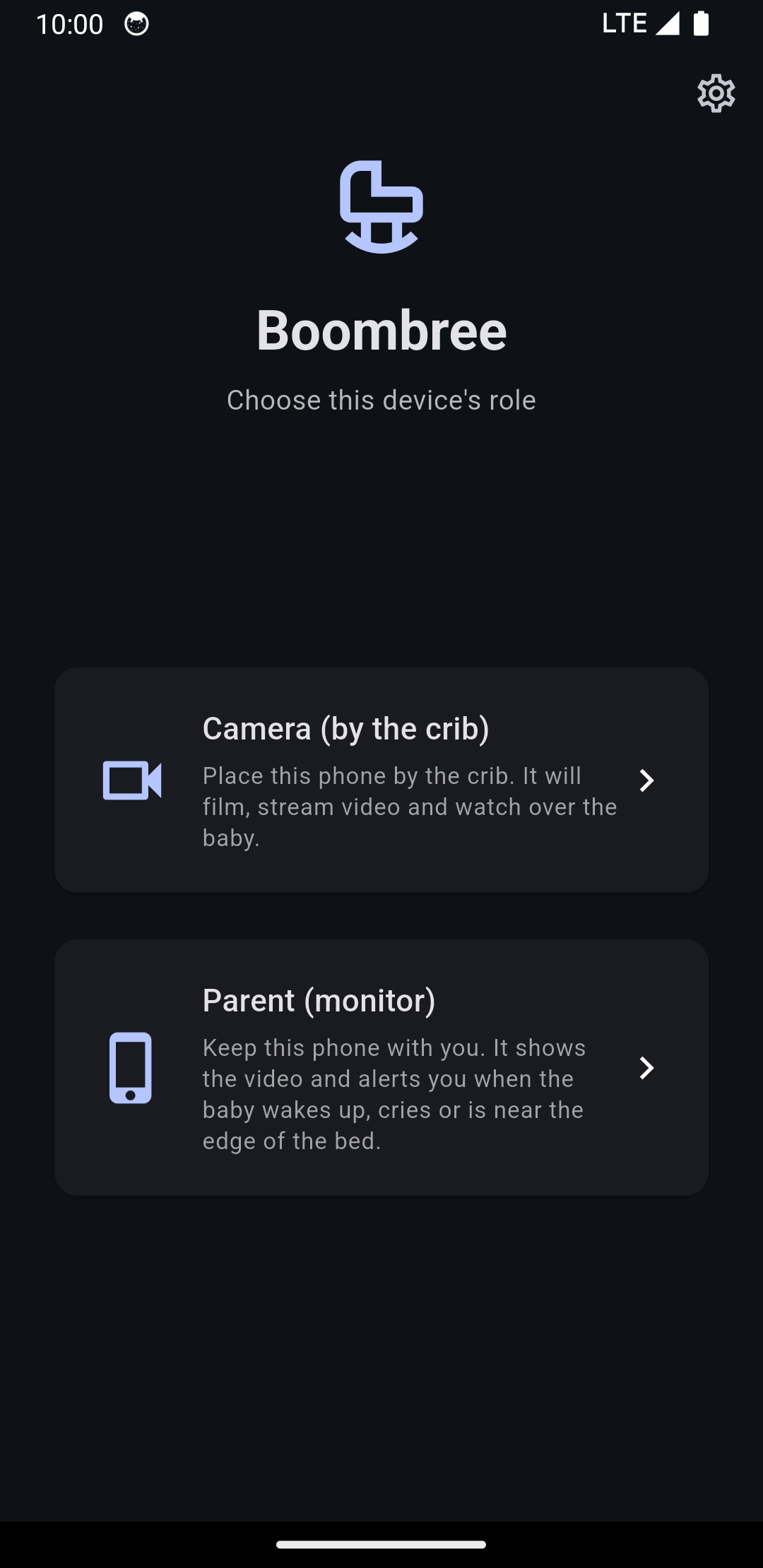 Boombree app on a phone